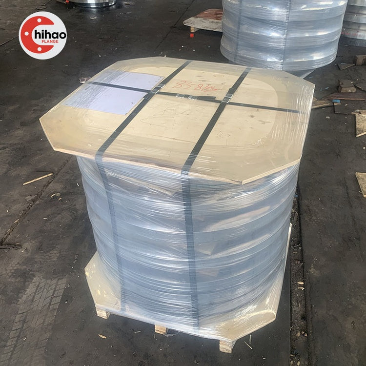 304 Stainless Steel RF Blind Flange ASME B16.5 Class 150 Raised Face Pipe End Blocking Plate for Industrial Piping Systems