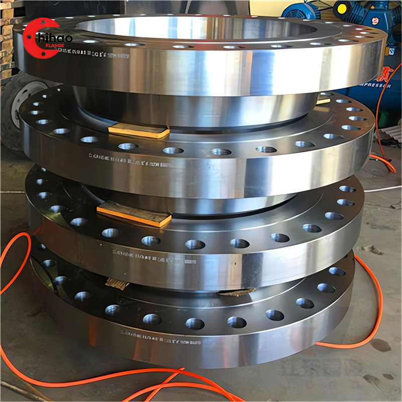 304/316 Stainless Steel Welded Neck Forged Flange - ANSI/GOST/DIN Certified, Class 3000, DN80 to DN500