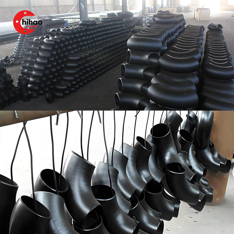 Отводы ст20 ГОСТ 17375, приварные крутоизогнутые, для нефтегазовых и промышленных систем  Cт.20/Cт.3/Cт.10