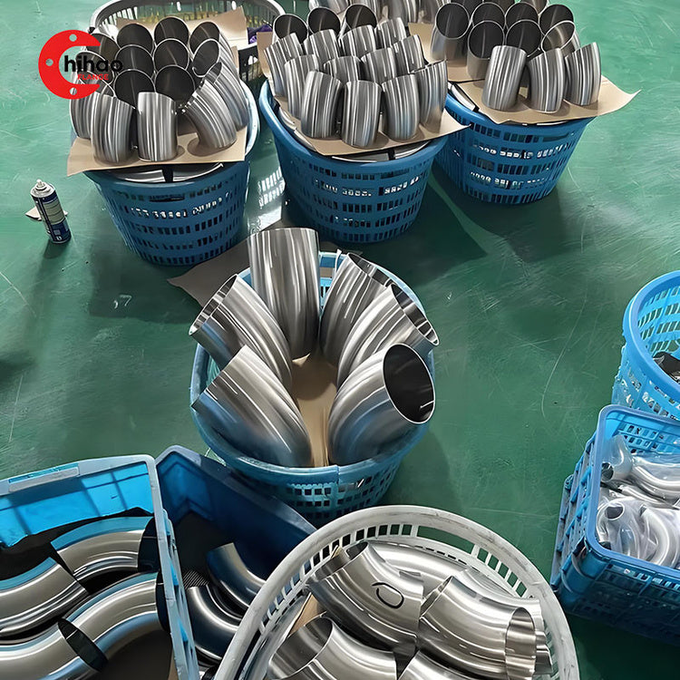 Отвод равнопроходный 90° по ГОСТ 17375-2001 DN15–DN200, Нержавеющая сталь пищевого качества