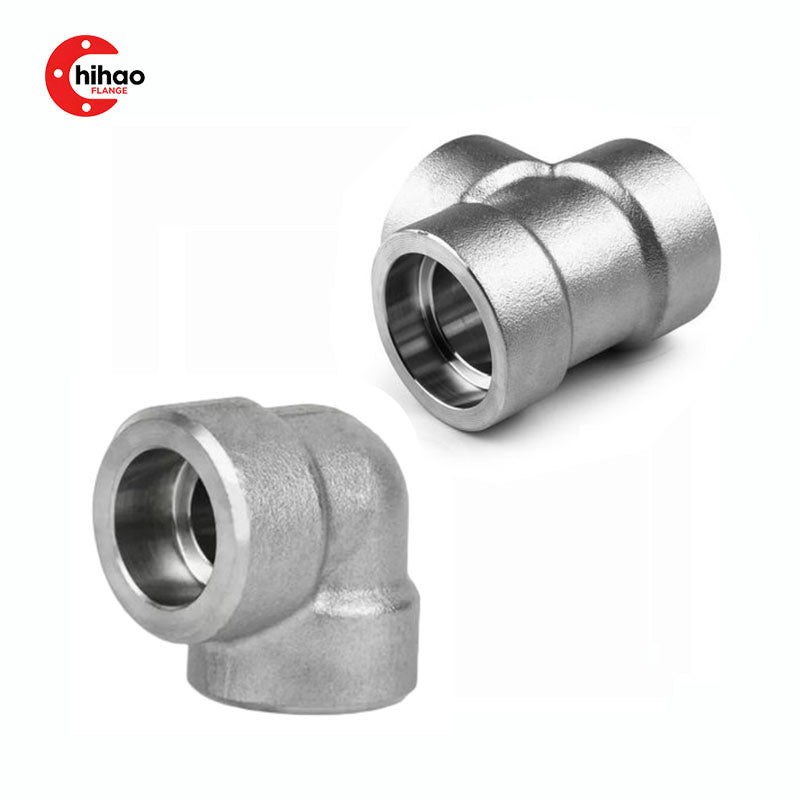 Муфтовые фитинги высокого давления – отводы, тройники, переходы, муфты, заглушки на трубу, крестовины (Socket Weld Fittings)