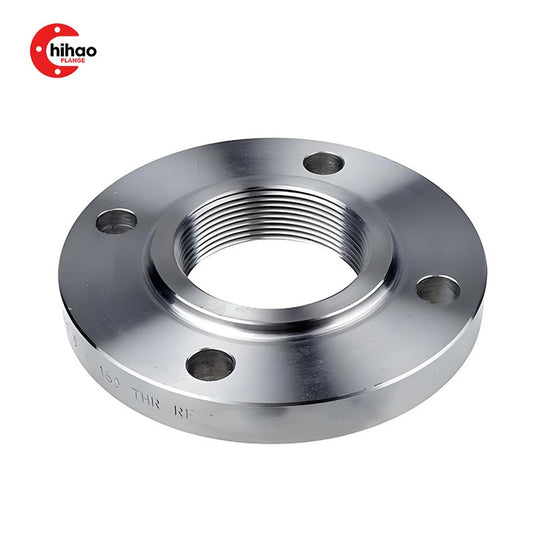 304/316L Stainless Steel Threaded Pipe Flange NPT/BSP, Non-Weld Connection for High-Safety Oil Gas Systems Manufacturer
