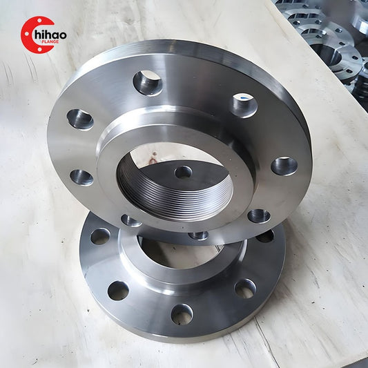 304/316L Stainless Steel Threaded Pipe Flange NPT/BSP, Non-Weld Connection for High-Safety Oil Gas Systems Manufacturer