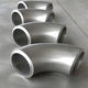304/316L Polished Stainless Steel Sanitary 90° Welded Elbow - Corrosion-Resistant for Industrial Piping Systems-4