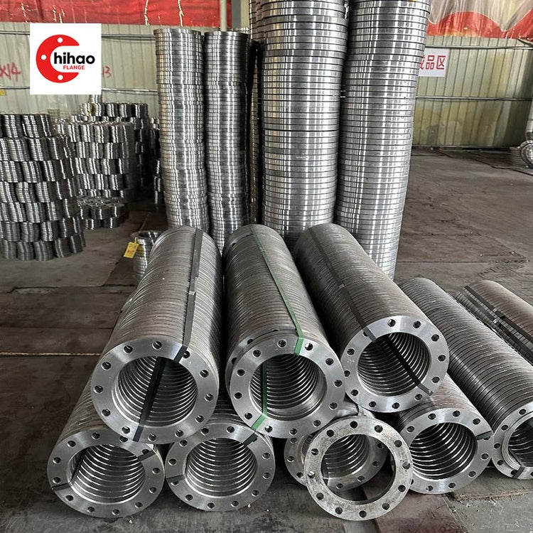 Forged 304SS Plate Flange PN10 -  Seamless Design for HVAC Air Duct & Ventilation System Flat Fittings