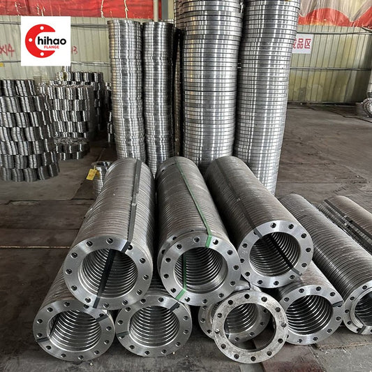 Forged 304SS Plate Flange PN10 -  Seamless Design for HVAC Air Duct & Ventilation System Flat Fittings