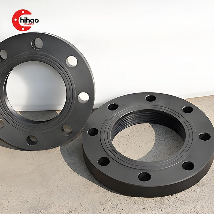 Forged 304SS Plate Flange PN10 -  Seamless Design for HVAC Air Duct & Ventilation System Flat Fittings